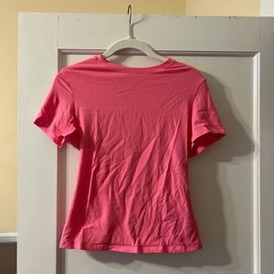 Skims Hot Pink T Shirt